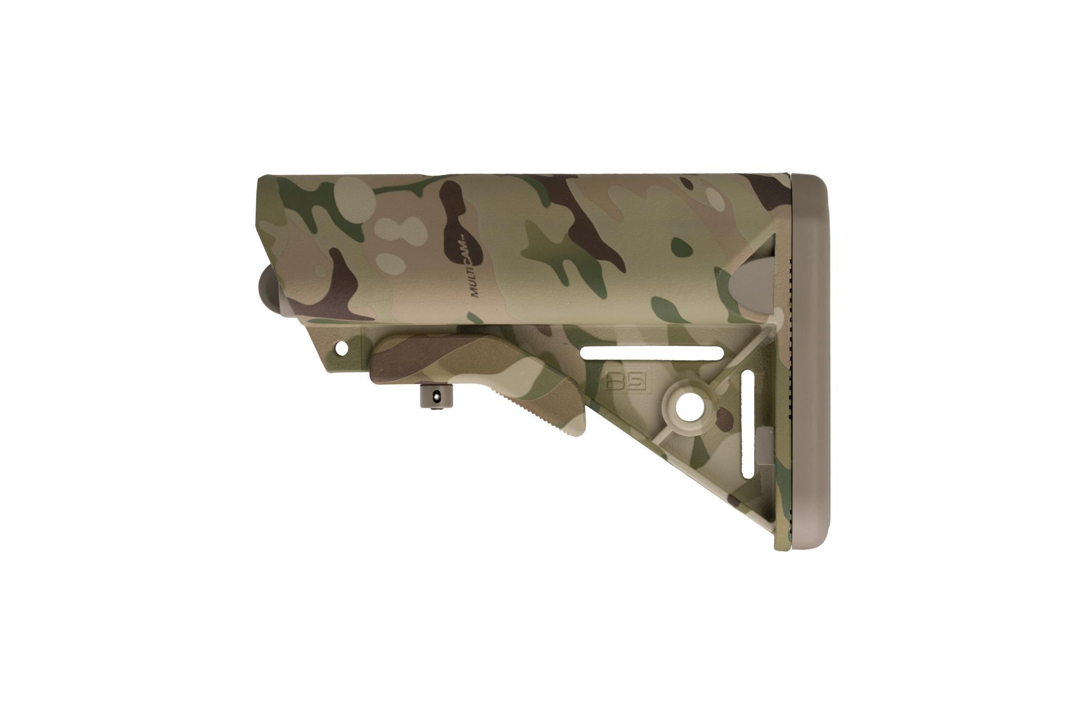 B5 Systems Enhanced SOPMOD Stock - Mil-Spec - Multicam